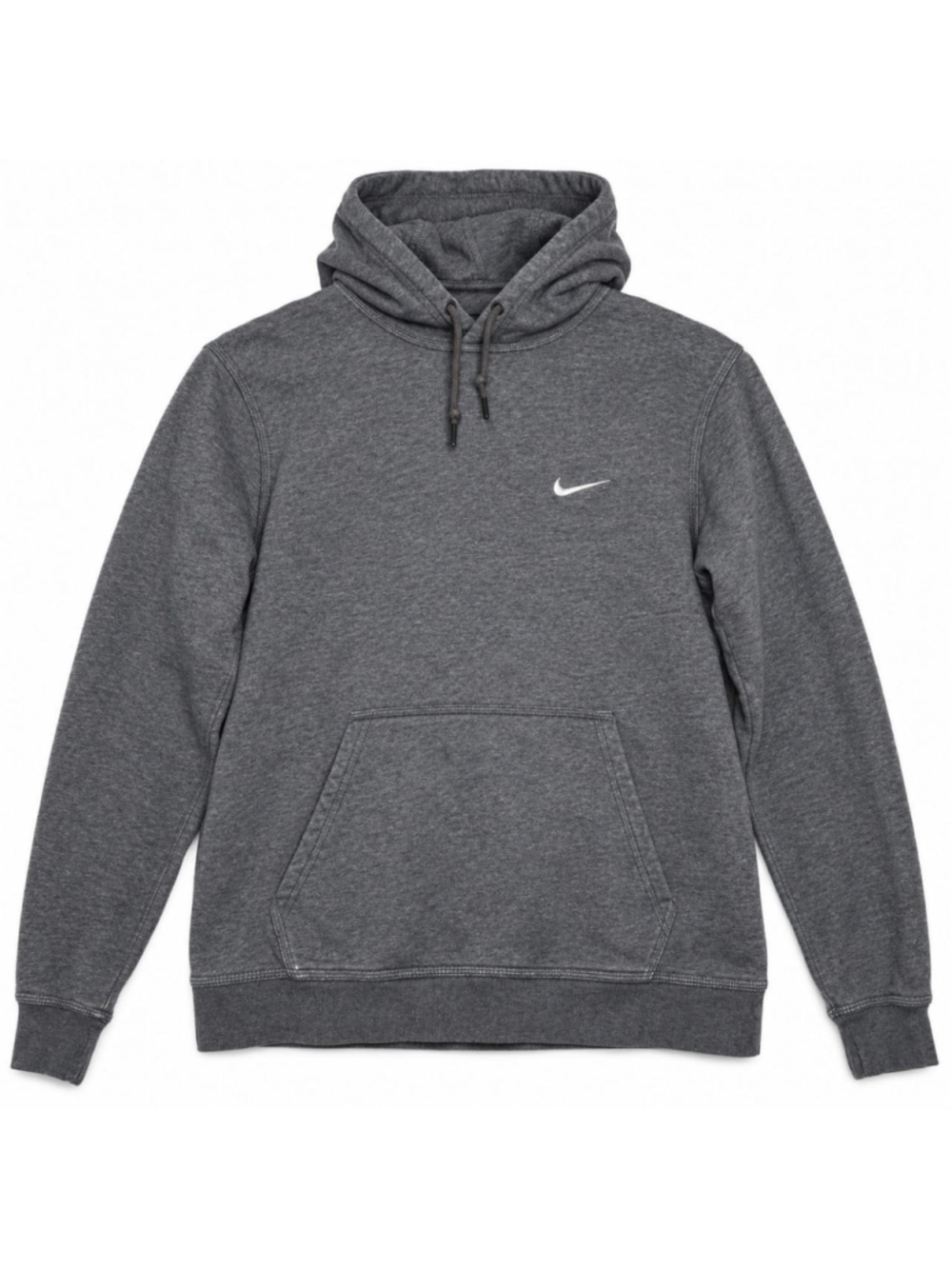 Nike Pullover Hoodie Women’s Medium Swoosh Gray Sweatshirt
Embroidered Swoosh l